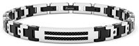 Bracciale Zancan Uomo Hi-Tekh 2.0 in Acciaio Spinello EHB281 - EHB281